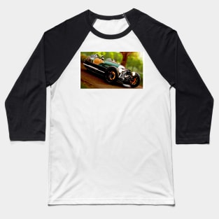 Morgan 3 Wheeler Cartoon Baseball T-Shirt